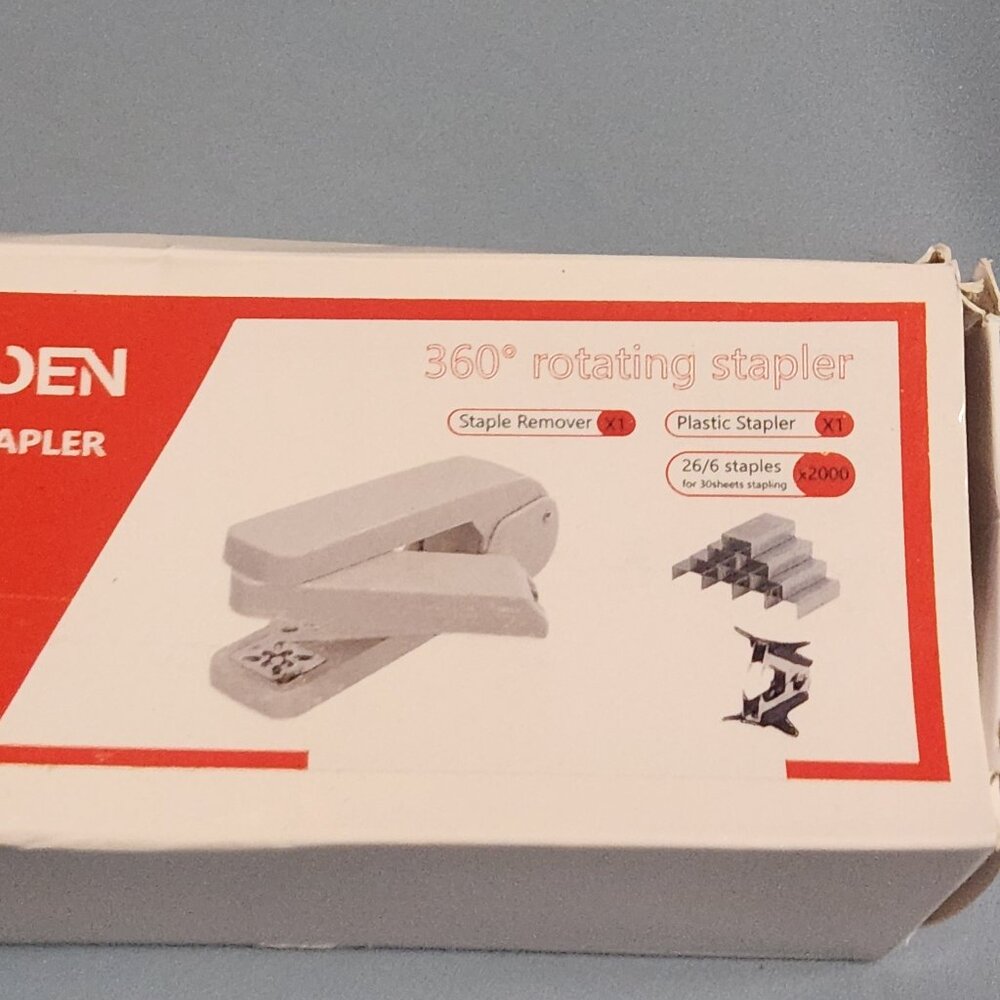 Yorhoen 360° Rotating Stapler Set – Perfect for Booklets & Crafts